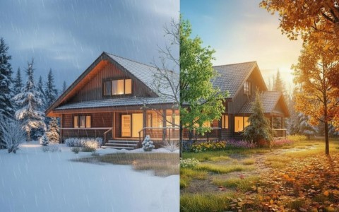 В какое время года лучше строить деревянный дом?