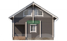 Проект бани Берёзка