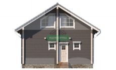 Проект бани Берёзка