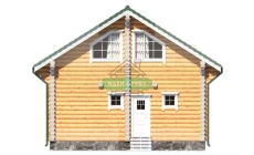 Проект бани Берёзка