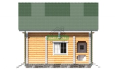 Проект бани Берёзка