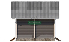 Проект бани Берёзка