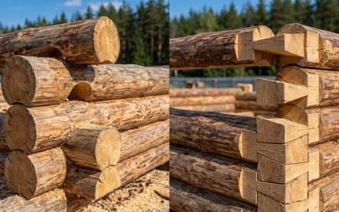 Технологии рубки сруба: «в чашу» и «в лапу»