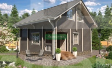 Проект бани Берёзка