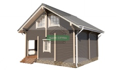 Проект бани Берёзка