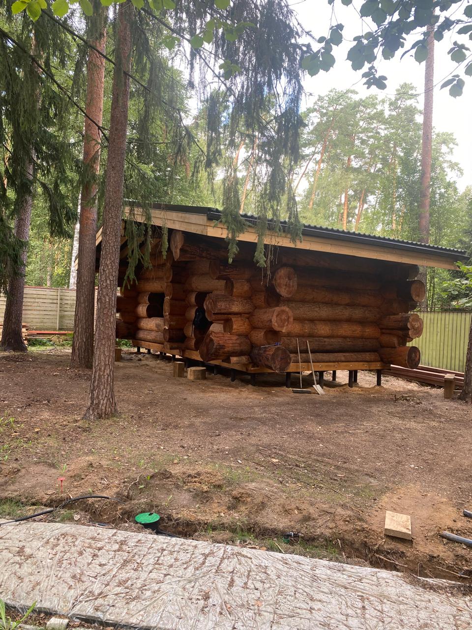 Баня из Дикого Сруба в Кировской области