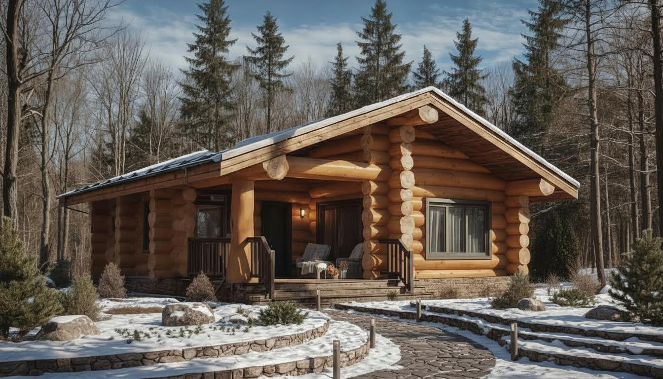 Бани из бревна: преимущества и недостатки