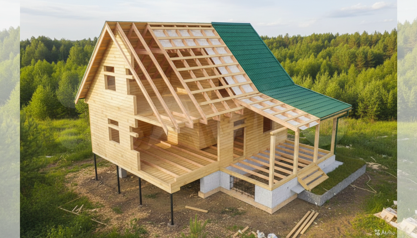 Этапы строительства деревянного дома: от проекта до заселения