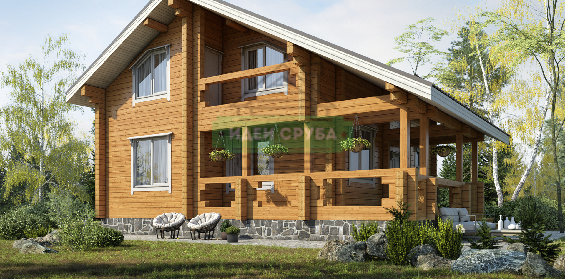 Дома из клеенного и профилированного бруса. Без предоплаты