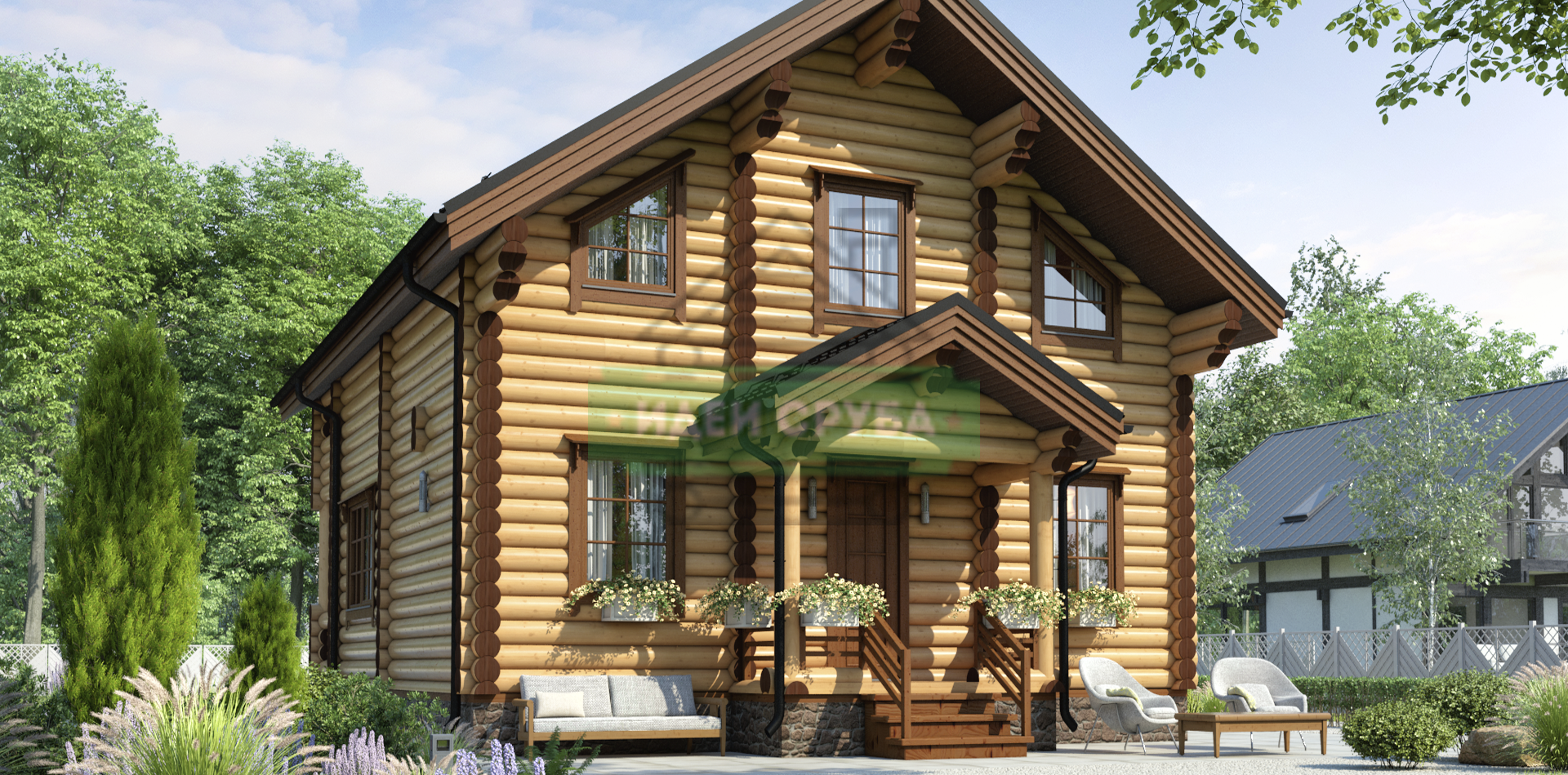 Дома из бревна любой сложности. Без предоплаты